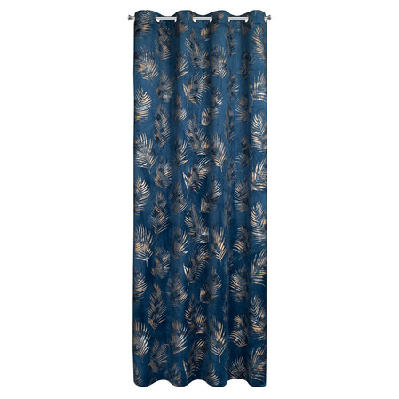 ZASŁONA GOTOWA GLORIA2 140 X 250 CM GRANATOWY