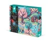 Janod Świecące puzzle z mini-lampką UV Las 24 elementy 3+