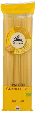 Alce Nero − Makaron semolinowy spaghetti BIO − 500 g