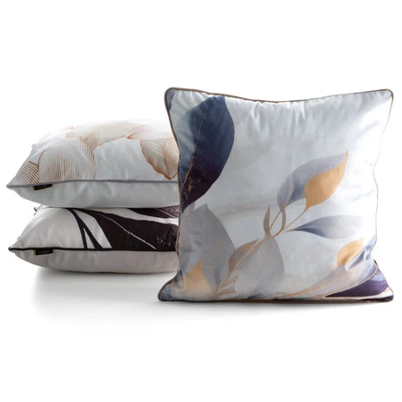 Poszewka Velvet 173 45 x 45 cm, Biały