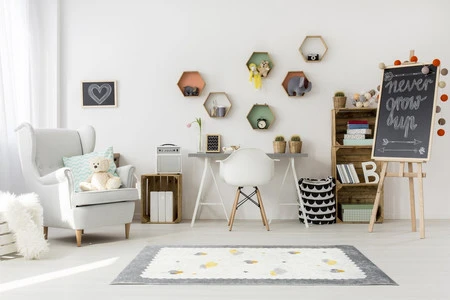 DYWANIK ŁAZIENKOWY BABY4 80 X 150 CM POPIELATY