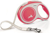 FLEXI NEW COMFORT Smycz taśmowa L / 5m czerwona