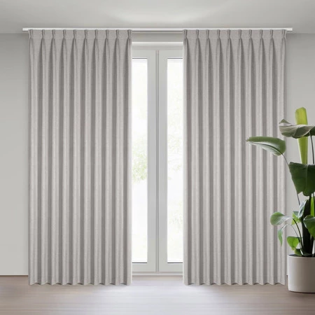 Zasłona  ZAS/NELISA/C.BEŻ 125X270 FLEX