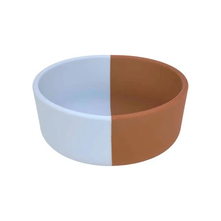 Lassig Miseczka silikonowa dla dzieci Happy Rascals Smile sky blue