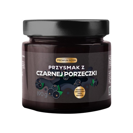 Premium Rosa Przysmak z czarnej porzeczki 190 g