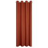 ZASŁONA GOTOWA RITA 140 X 250 CM CEGLASTY