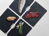 JJ - Zestaw 4 desek do krojenia Folio™ Steel Carbo