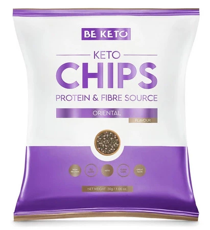 BeKeto Chipsy Pikantne Orientalne 30g