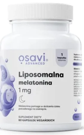 Osavi Liposomalna Melatonina, 1 mg - 60 vegan caps