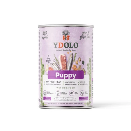 YDOLO Puppy - wieprzowina Iberico i ryby - mokra karma dla szczeniąt (400g)