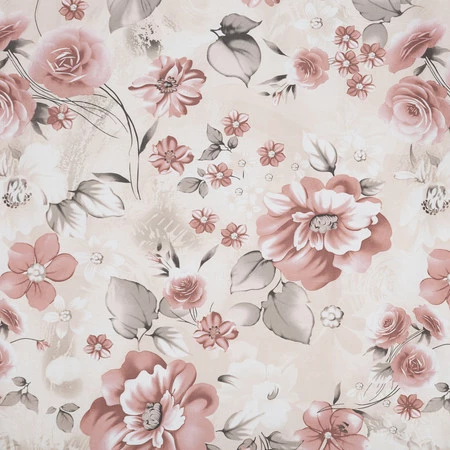 Komplet Pościeli Satynowej Spring 42 140 x 200 cm, Pudrowy Róż