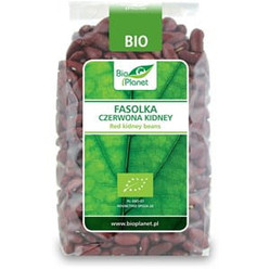 BIO PLANET Fasolka Kidney czerwona BIO 400g