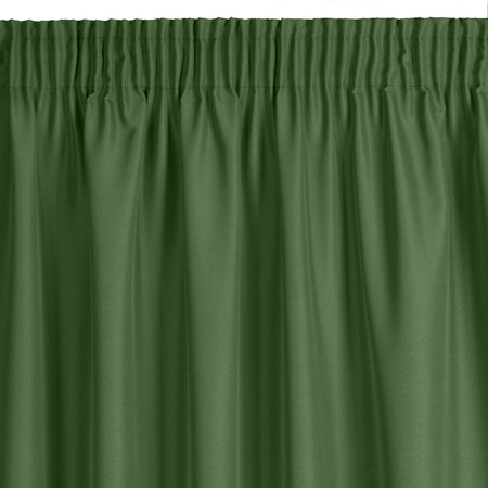 ZASŁONA GOTOWA RITA NA TAŚMIE 140 X 270 CM CIEMNOZIELONY