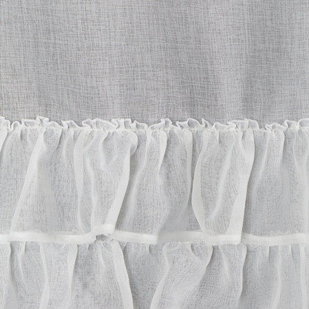 FIRANA GOTOWA DANI 2 NA TAŚMIE 300 X 150 CM BIAŁY