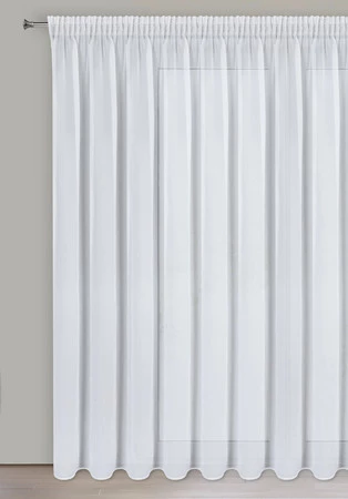 FIRANA GOTOWA ARLETA NA TAŚMIE 350 X 270 CM BIAŁY