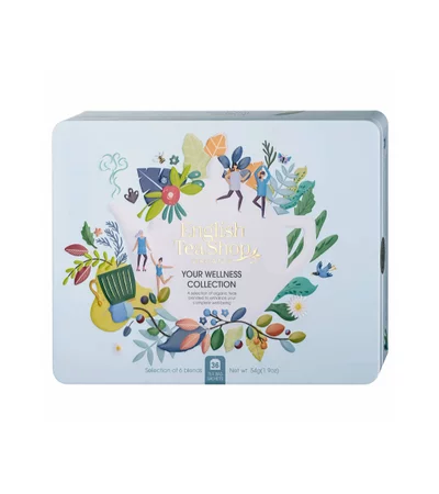 English Tea Shop Your Wellness Collection Kolekcja Herbat w Metalowej Puszce 36 saszetek