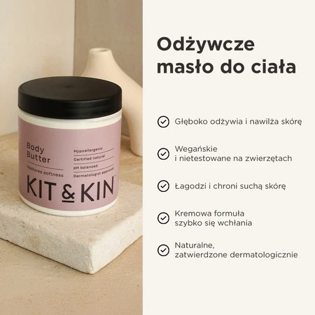 Kit & Kin, Masło do ciała, 250 ml