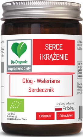 Aliness Serce i Krążenie BIO 500 mg x 100 tabletek