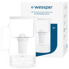 Wessper Dzbanek D2 BOROSILICATE aquaclassic z filtrem biały 3l