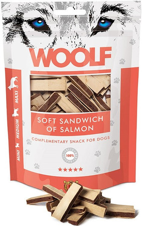 WOOLF Soft Sandwich of Salmon Kanapki z Łososiem 100g