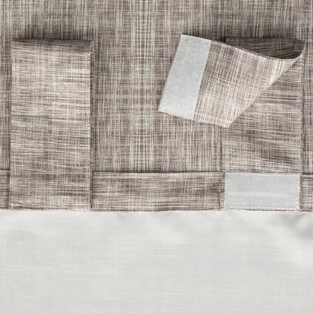 Zasłona gotowa Garden 10 na Szelkach 155 x 260 cm, Brązowy