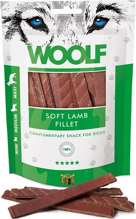 WOOLF Soft Lamb Fillet Paski z Jagnięciny 100g