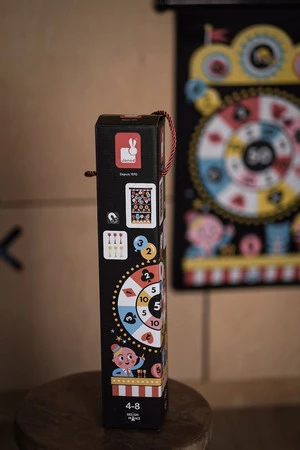 Janod Magnetyczna gra w rzutki Wesołe miasteczko