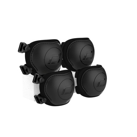 SCOOTANDRIDE Zestaw ochraniaczy dla dzieci S Black