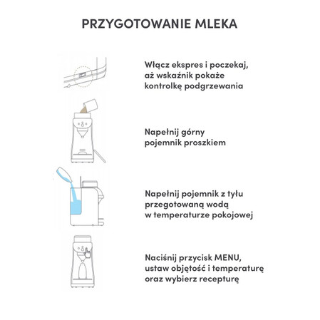 Luna Bambini, Ekspres do przygotowywania mleka modyfikowanego