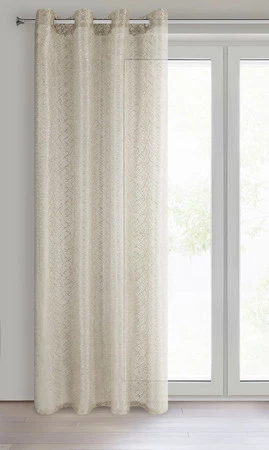 FIRANA GOTOWA AMANDA 140 X 250 CM BEŻOWY