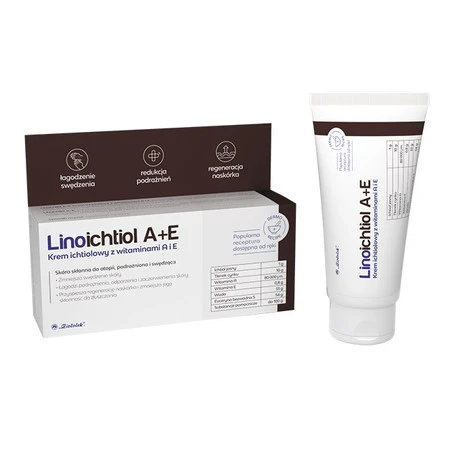 Linoichtiol A+E krem ichtiolowy z witaminami A i E 50g