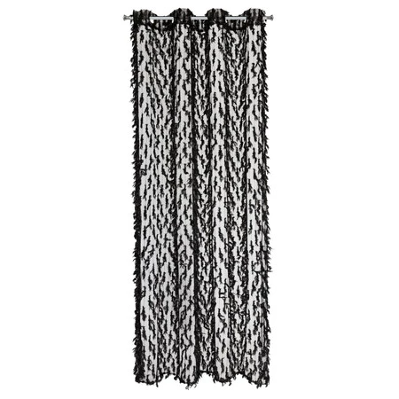 ZASŁONA GOTOWA VICTORIA 140 X 250 CM CZARNY