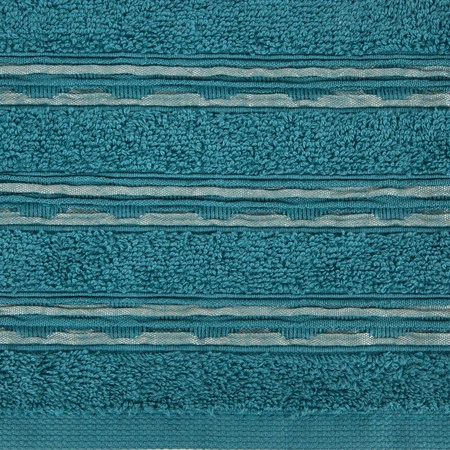 RĘCZNIK JONAS (10) 50 X 90 CM TURKUSOWY