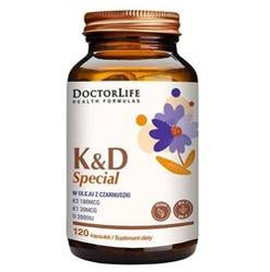 K&D Special w oleju z czarnuszki suplement diety 120 kapsułek