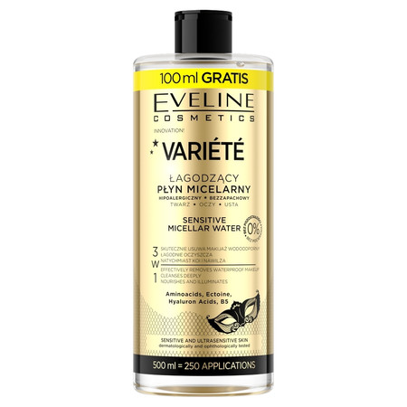 Variete łagodzący płyn micelarny 500ml