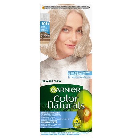 Color Naturals odżywcza farba do włosów 101+ Lodowy Platynowy Blond