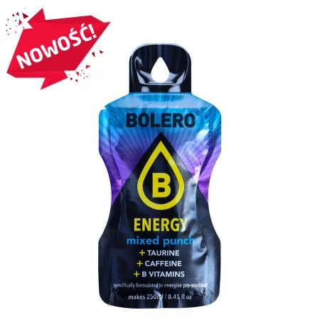 Bolero Energy Mixed Punch 7g napój w proszku ze stewią