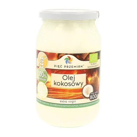 Pięć Przemian Olej kokosowy BIO extra virgin 800 g