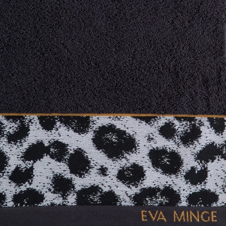 Ręcznik Eva 22 70 x 140 cm, Czarny