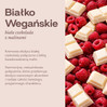 Intenson Białko Wegańskie o smaku białej czekolady i malin 300g