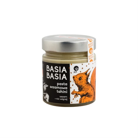 Pięć Przemian Pasta sezamowa Tahini 210g Basia