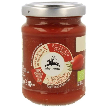 Alce Nero − Koncentrat pomidorowy 28% Bio − 130 g