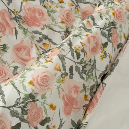 Komplet pościeli bawełnianej Sonia 30, 220 x 200 cm, Jasnopomarańczowy