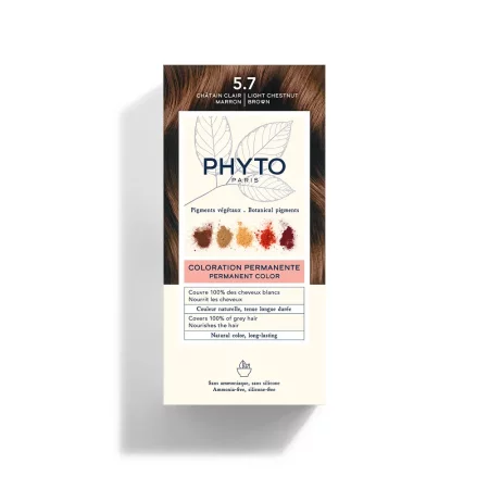 PHYTO COLOR 5.7 JASNY KASZTANOWY BRĄZ