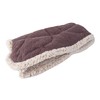 Lodger Polarowa mufka do wózka wrzosowa Fleece Mauve