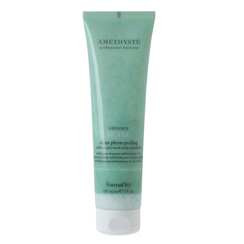 Amethyste Advance Scalp Detox Peeling Mask maska peelingująca do skóry głowy 150ml - Nabea.pl