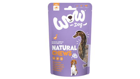 WOW Natural Chews Entenhӓlse - suszone szyje kacze (250g)