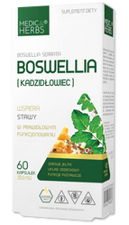 Medica Herbs Boswellia Kadzidłowiec 350mg na wsparcie stawów 60 kaps.