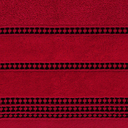 Ręcznik Amanda (07), 30 x 50 cm, Czerwony