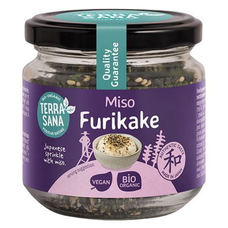 TerraSana Miso Furikake (mieszanka sezamu, alg morskich i miso) BIO 75 g